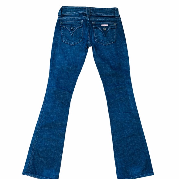 Hudson Bootcut Denim Flare Jeans 26 Dark Wash 2153 - Picture 3 of 9